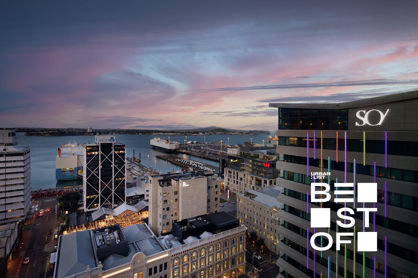 The exterior of SO/Auckland.